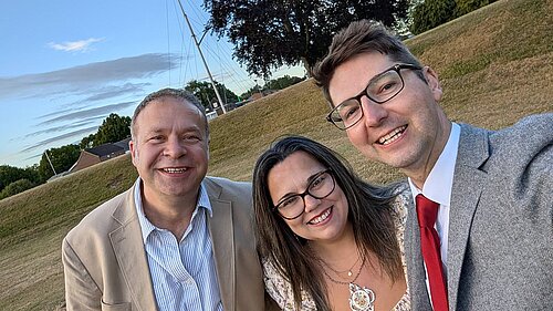 Councillors smiling 