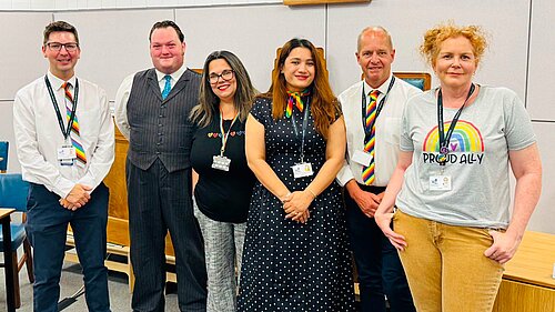 Councillors supporting Pride
