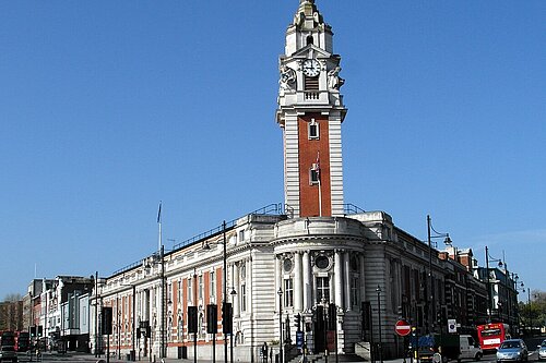 A photo of Lambeth town hall