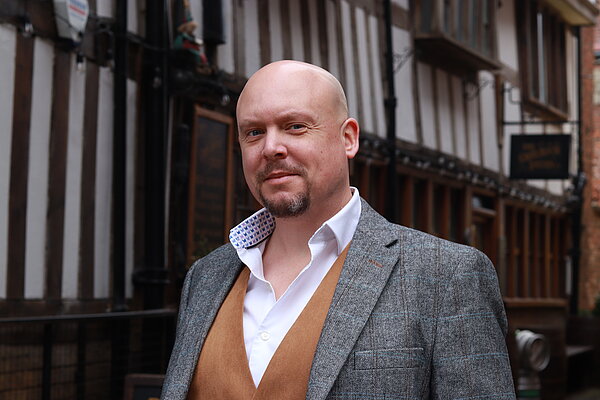 Cameron in Tewkesbury 