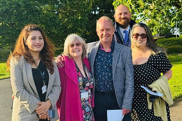 Lib Dem attendees of mayoral ceremony 