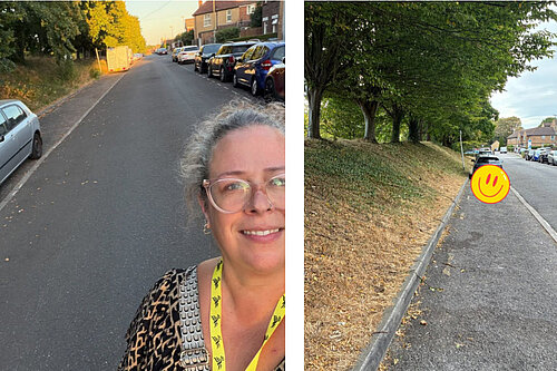 Western Road before and after
