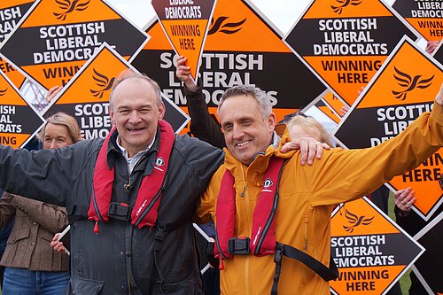 Ed Davey and Alex Cole-Hamilton