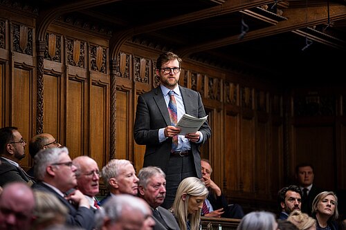Freddie in the House of Commons