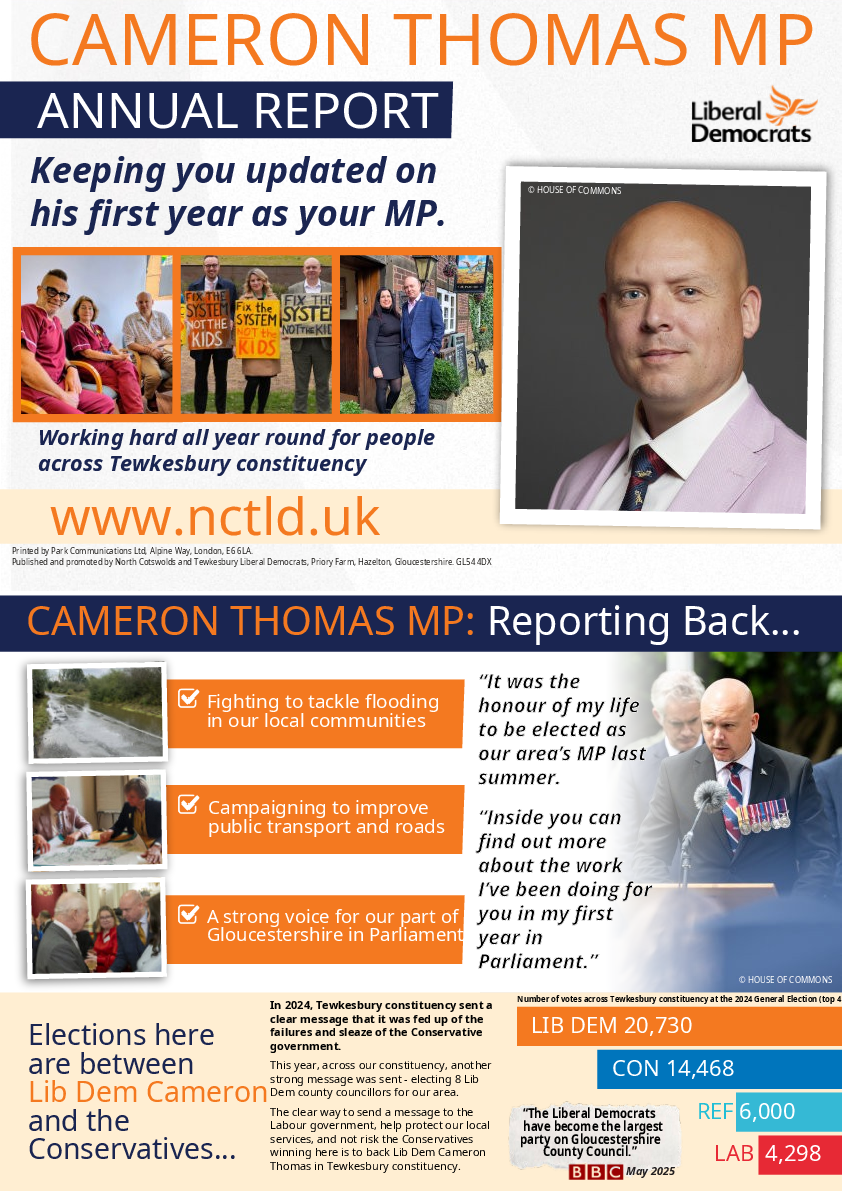 Cameron Thomas Report Back